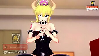 Ismerd Meg, Hogyan Kell Maszturbálni Bowsette-Tel Ebben Az Animált Szerepjáték Videóban